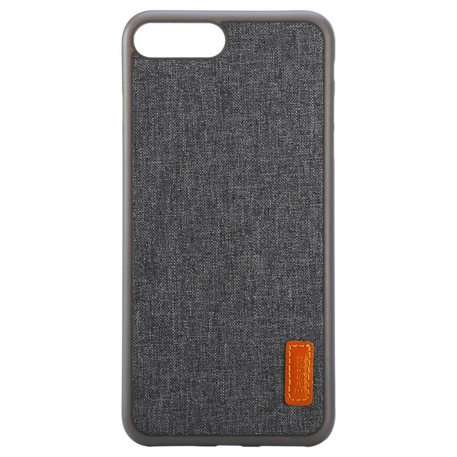 Baseus - iPhone 8 Plus / 7 Plus Handyhülle - Case aus Plastik/Stoff - Sunie Series - grau