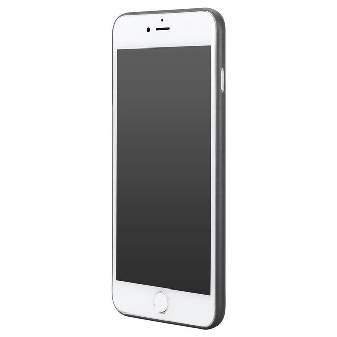 Baseus - iPhone 8 Plus / 7 Plus Handyhülle - Case aus Plastik/Stoff - Sunie Series - grau