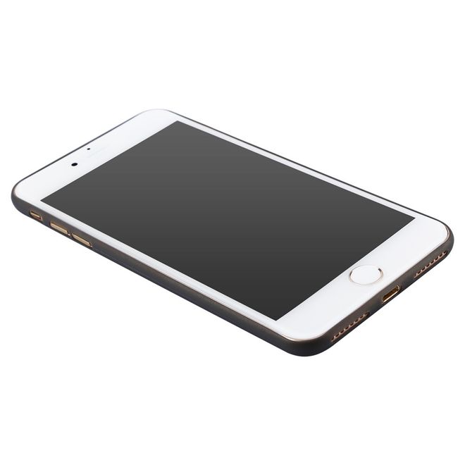 Baseus - iPhone 8 Plus / 7 Plus Handyhülle - Case aus Plastik/Stoff - Sunie Series - grau