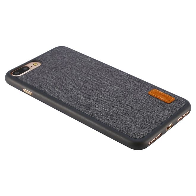 Baseus - iPhone 8 Plus / 7 Plus Handyhülle - Case aus Plastik/Stoff - Sunie Series - grau