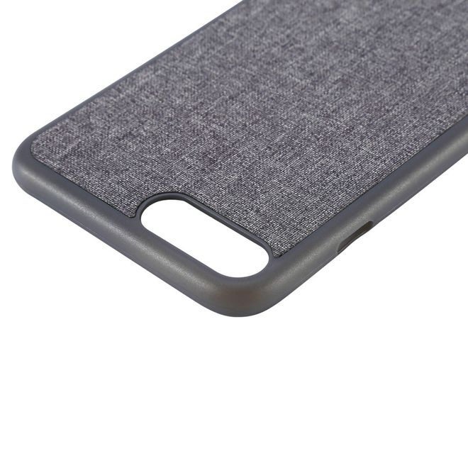 Baseus - iPhone 8 Plus / 7 Plus Handyhülle - Case aus Plastik/Stoff - Sunie Series - grau