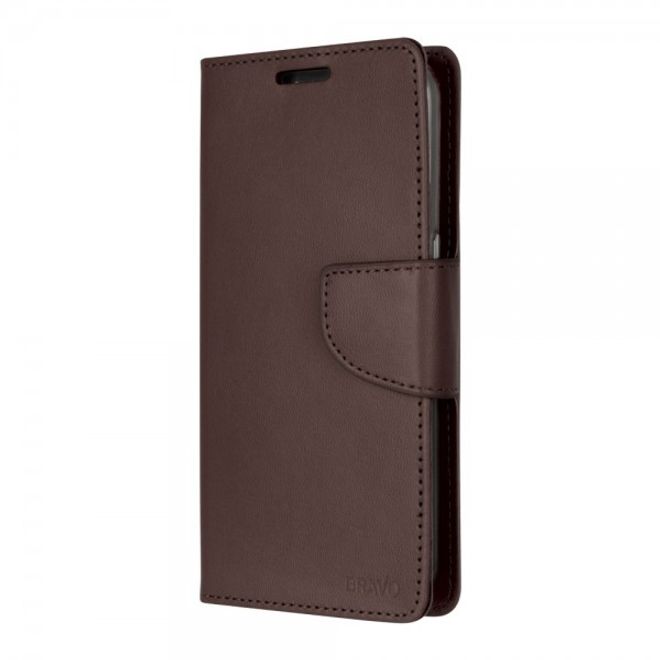 Goospery - Handyhülle für LG G4 - Case aus Leder - Bravo Diary Series - braun