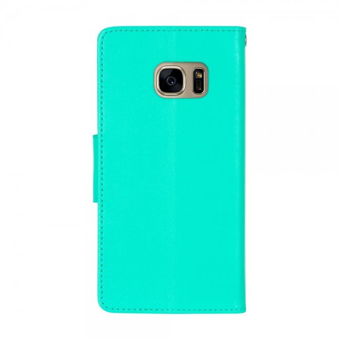 Goospery - Handyhülle für LG V10 - Case aus Leder - Bravo Diary Series - mintgrün