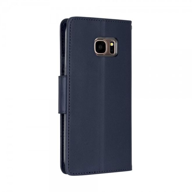 Goospery - Handyhülle für Samsung Galaxy Note 5 - Case aus Leder - Bravo Diary Series - navy