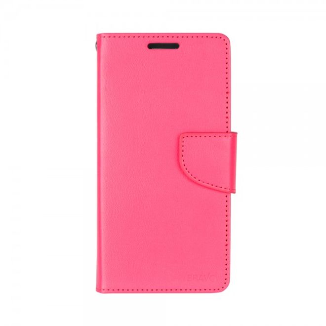 Goospery - Handyhülle für LG V10 - Case aus Leder - Bravo Diary Series - pink