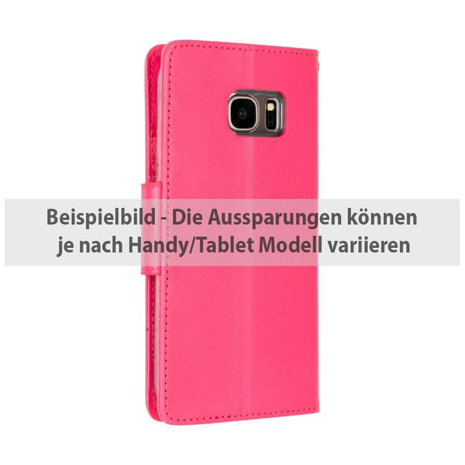 Goospery - Handyhülle für Huawei P9 - Case aus Leder - Bravo Diary Series - rosa