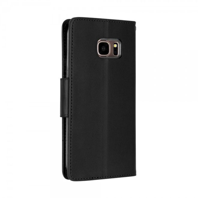 Goospery - Handyhülle für Samsung Galaxy Note 5 - Case aus Leder - Bravo Diary Series - schwarz