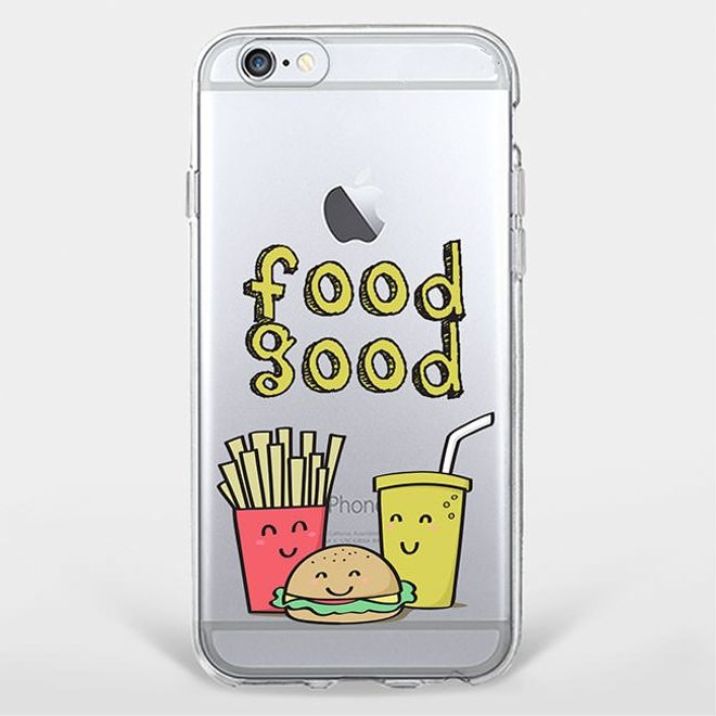 iPhone 6 Plus/6S Plus Phone Case - TPU Soft Case - Burger Menu