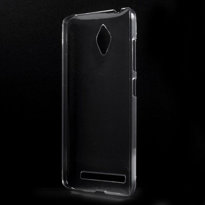 Case für Asus Zenfone Go - Handyhülle aus hartem Plastik - kristallklar - transparent