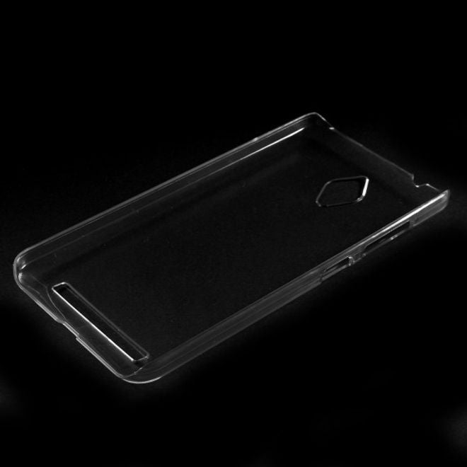 Case für Asus Zenfone Go - Handyhülle aus hartem Plastik - kristallklar - transparent