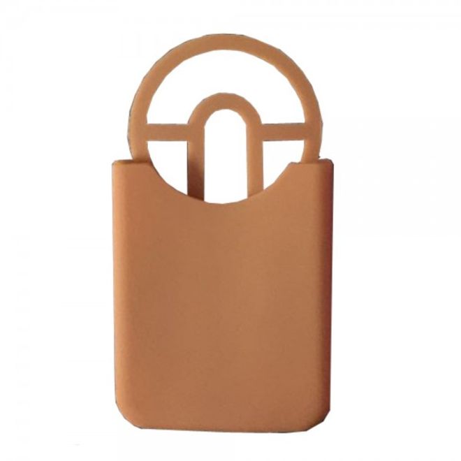 Case für iPhone 6 Plus/6S Plus - Handyhülle aus Silikon - mit Zielvorrichtung für Pokebälle - braun