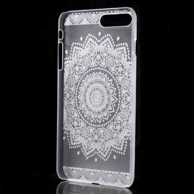 Case für iPhone 8 Plus / 7 Plus - Handyhülle aus transparentem Hart Plastik - wunderschöne Blumen