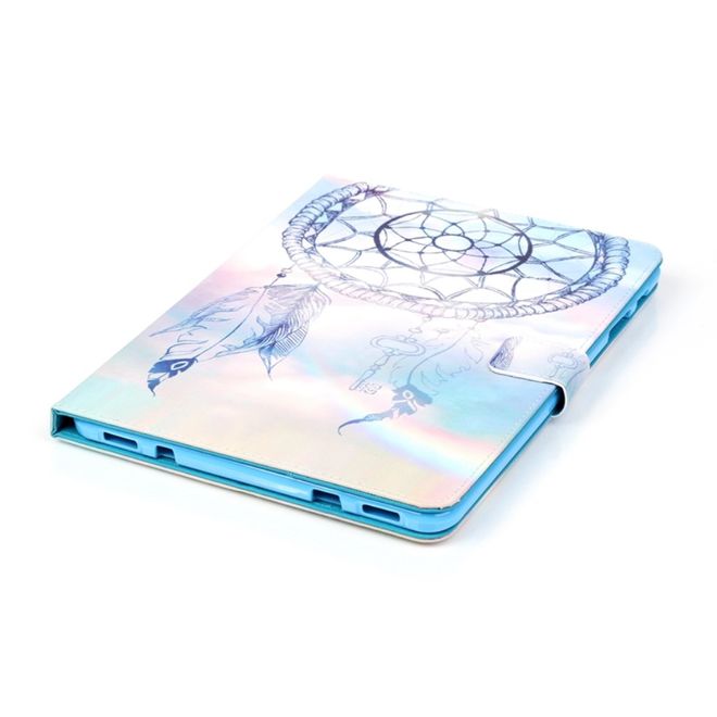 Case für Samsung Galaxy Tab S2 9.7 - Hülle aus Leder - mit Standfunktion - weisser Traumfänger