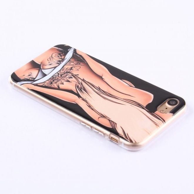 Cover für iPhone SE (2022) / SE (2020) / 8 / 7 - Hülle aus TPU Plastik - Hot Beauty