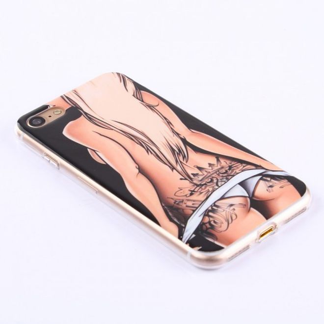 Cover für iPhone SE (2022) / SE (2020) / 8 / 7 - Hülle aus TPU Plastik - Hot Beauty