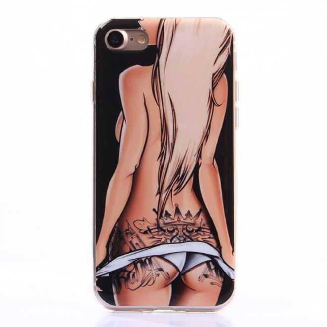 Cover für iPhone SE (2022) / SE (2020) / 8 / 7 - Hülle aus TPU Plastik - Hot Beauty