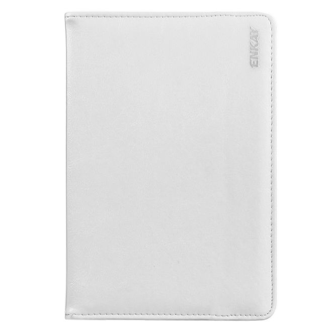 Enkay - Samsung Galaxy Tab S2 9.7 Tablet Hülle - Crazy Horse Leder Case - weiss
