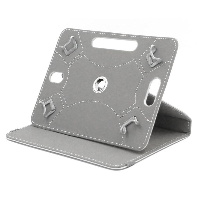 Enkay - Samsung Galaxy Tab S2 9.7 Tablet Hülle - Crazy Horse Leder Case - weiss