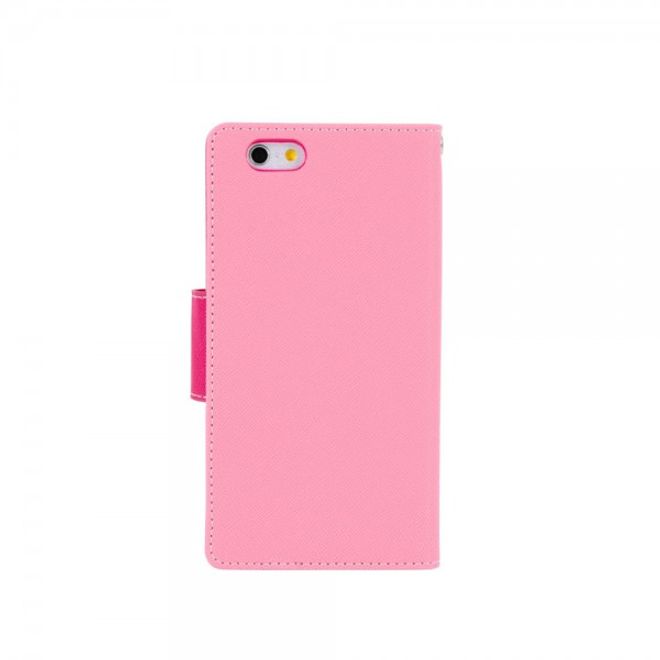 Goospery - Samsung Galaxy A7 (2015) Hülle - Handy Bookcover - Fancy Diary Series - rosa/pink