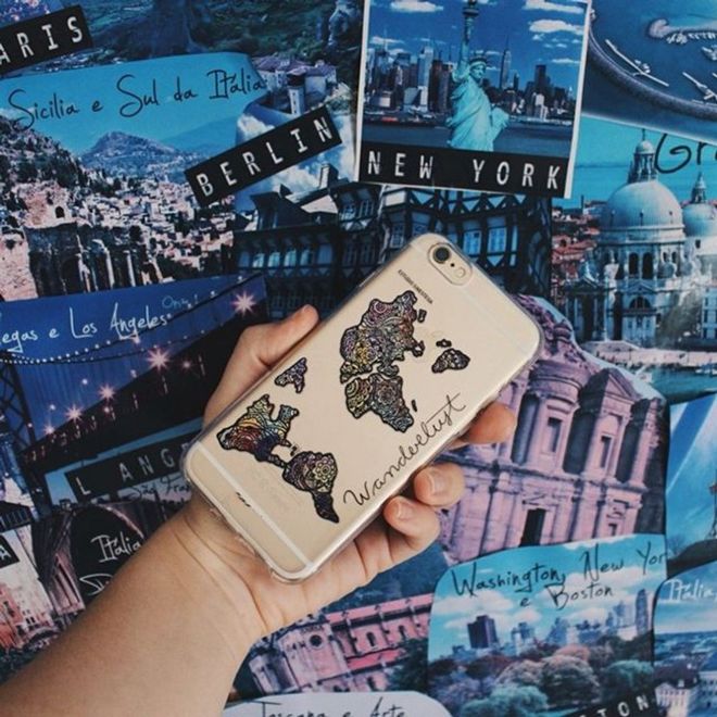 Galaxy S6 Edge Handyhülle - TPU Soft Case - Fernweh