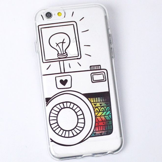 iPhone 6 Plus/6S Plus Phone Case - TPU Soft Case - Camera