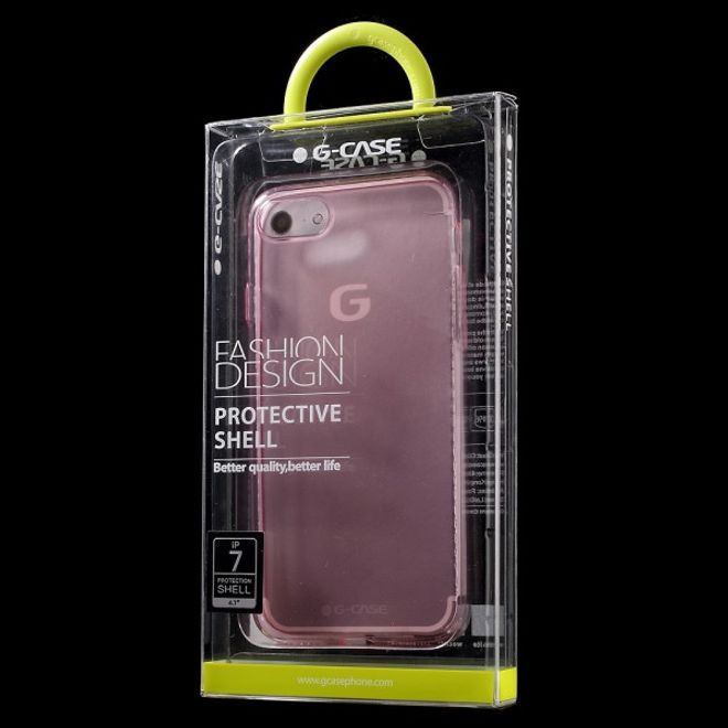 G-Case - iPhone SE (2022) / SE (2020) / 8 / 7 Case - Hülle aus TPU Plastik - Cool Series - superdünn - pink