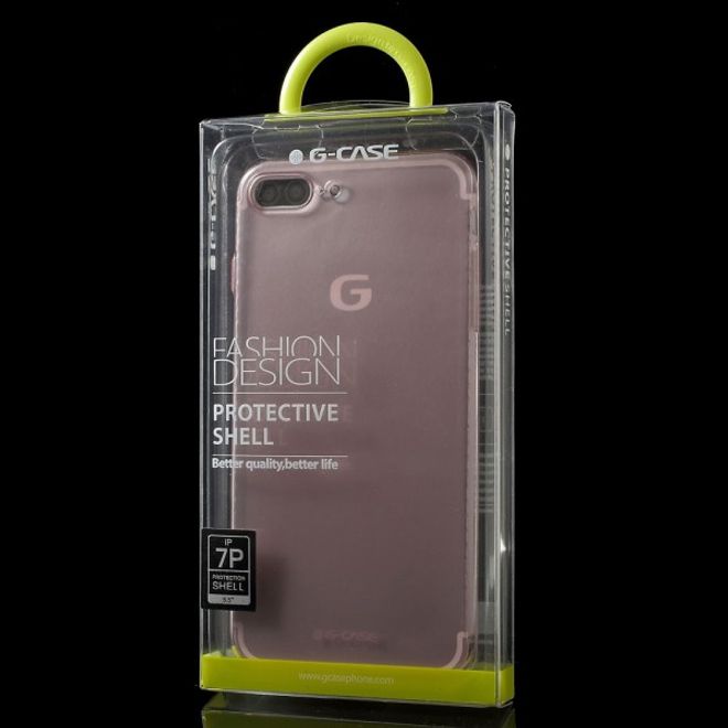 G-Case - iPhone 8 Plus / 7 Plus Case - Hülle aus TPU Plastik - Cool Series - superdünn - pink