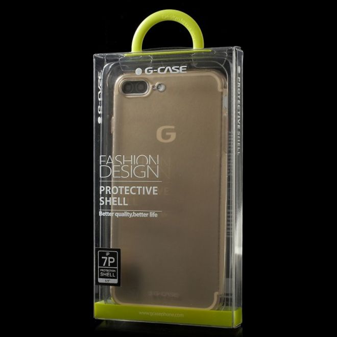 G-Case - iPhone 8 Plus / 7 Plus Case - Hülle aus TPU Plastik - Cool Series - superdünn - gold