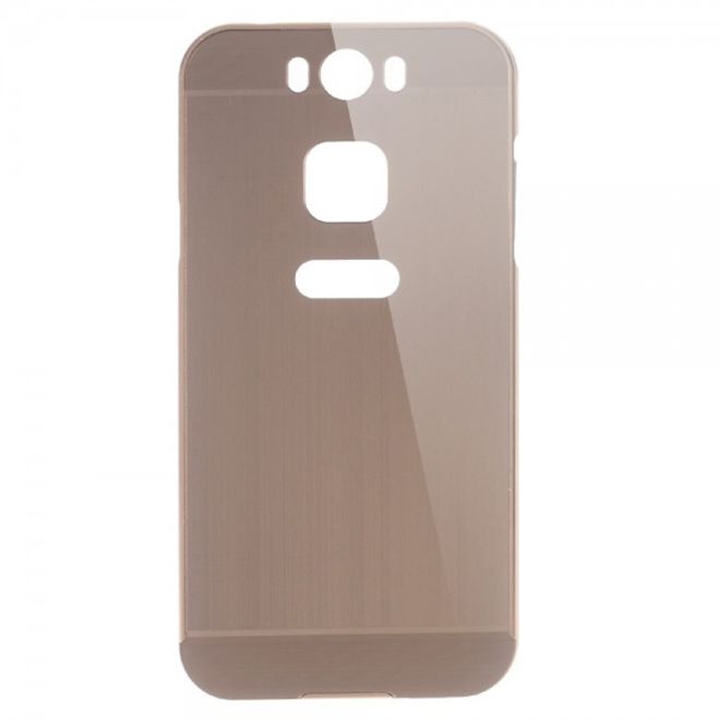 Gigaset ME Handyhülle - Metall Bumper und Plastik Case in einem - aufschiebbar - rosagold