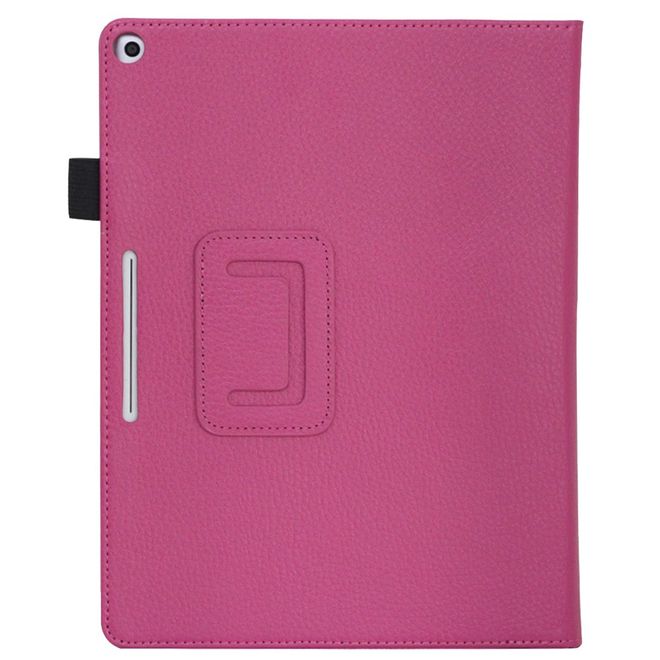 Google Pixel C Hülle - Leder Smart Case - im Litchi Look und Standfunktion - rosa