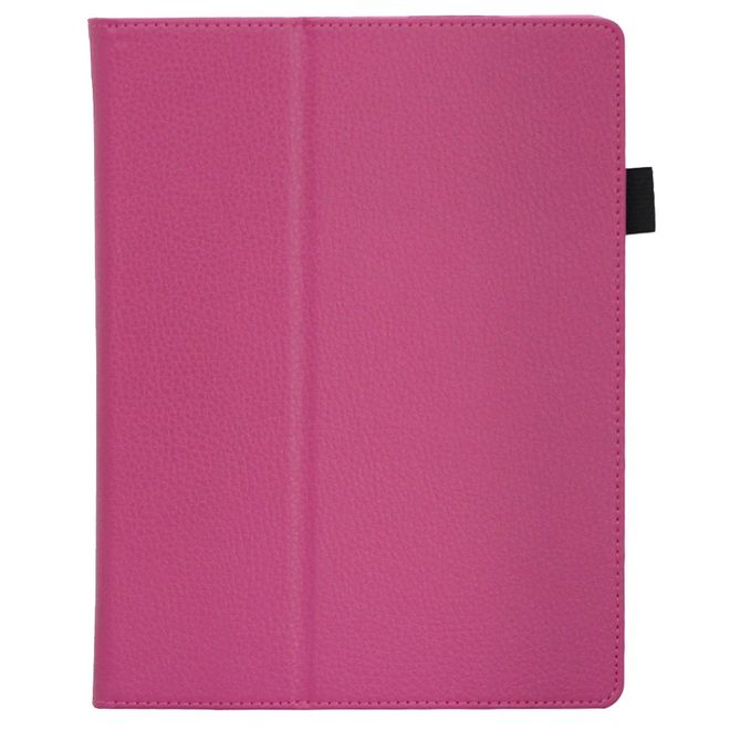 Google Pixel C Hülle - Leder Smart Case - im Litchi Look und Standfunktion - rosa