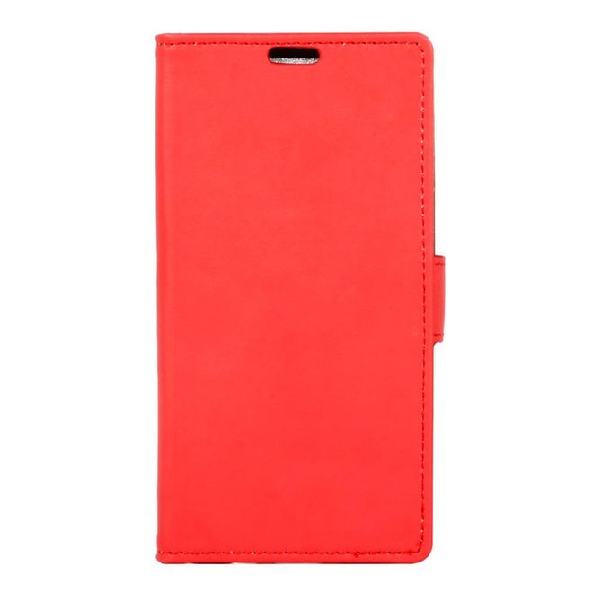 Google Pixel Handy Case - Hülle aus Leder - mit Magnetverschluss und Standfunktion - rot