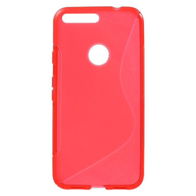 Google Pixel XL Handyhülle - TPU Soft Case - S-Shape - rot