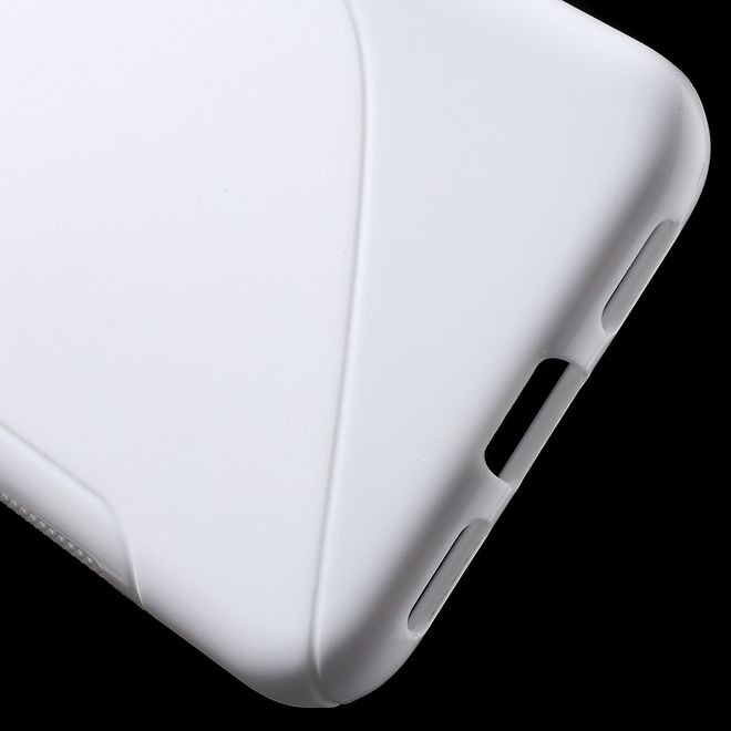 Google Pixel XL Handyhülle - TPU Soft Case - S-Shape - weiss