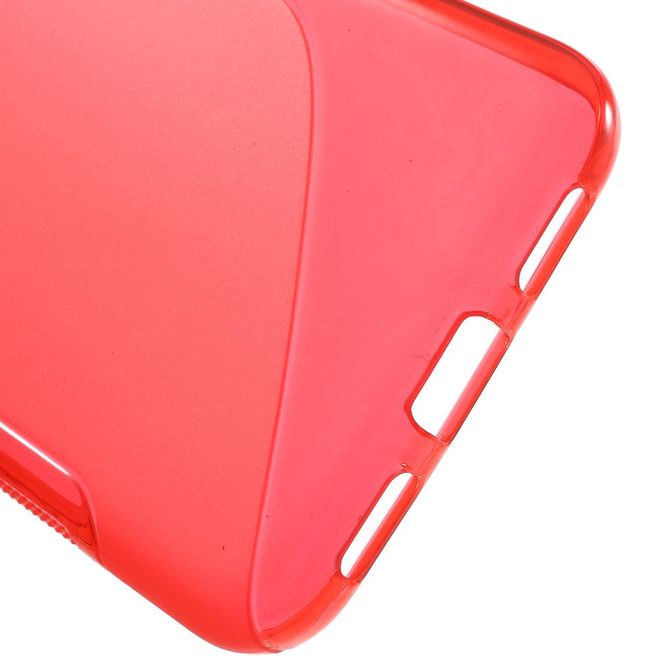 Google Pixel XL Handyhülle - TPU Soft Case - S-Shape - rot
