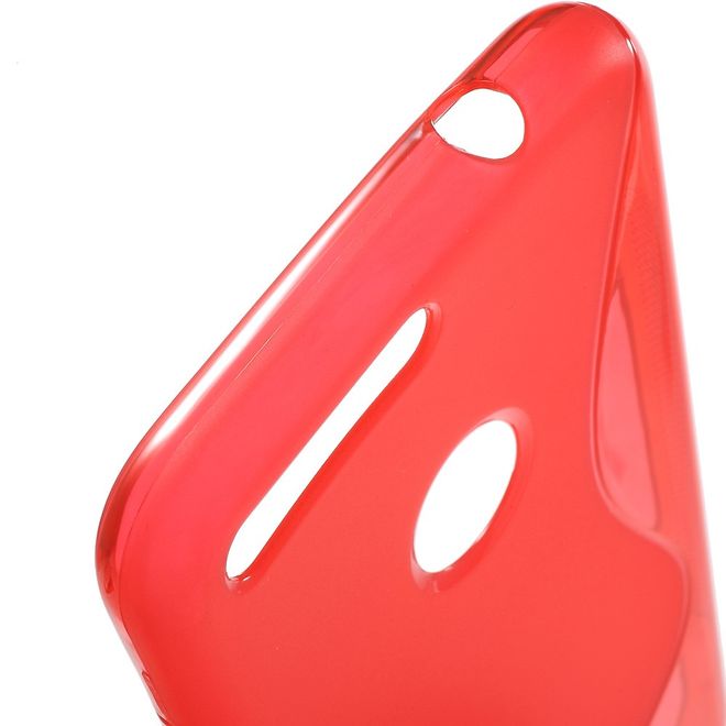 Google Pixel XL Handyhülle - TPU Soft Case - S-Shape - rot