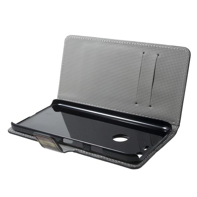 Google Pixel XL Handyhülle - Case aus Leder - mit Standfunktion - USA Flagge im Retrolook