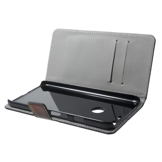 Google Pixel XL Handyhülle - Case aus Leder - mit Standfunktion - UK Flagge im Retrolook