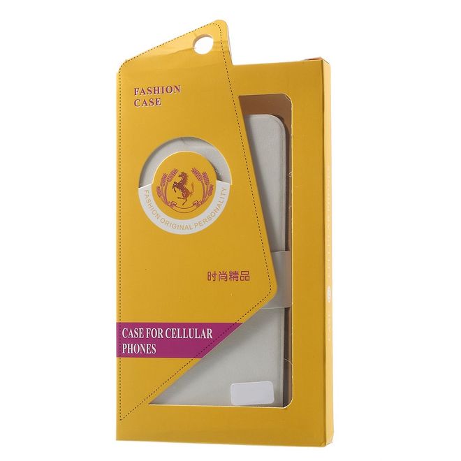 Handy Case für Sony Xperia XZ/XZs - Crazy Horse Leder Hülle - mit Kreditkartenslots - weiss