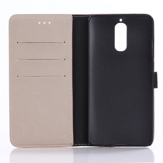 Handycover für Huawei Mate 9 Pro/Porsche Design - Crazy Horse Leder Case - grau