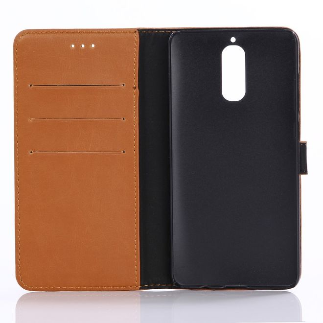 Handycover für Huawei Mate 9 Pro/Porsche Design - Crazy Horse Leder Case - braun