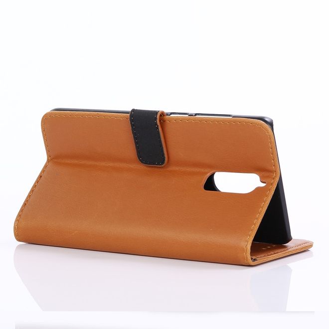 Handycover für Huawei Mate 9 Pro/Porsche Design - Crazy Horse Leder Case - braun