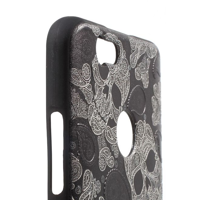 Handycover für Huawei Nova 5.0 - TPU Softcase - Totenkopf Muster
