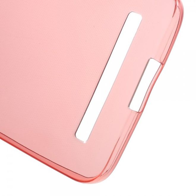 Handyhülle für Asus Zenfone Go - Case aus elastischem, sanftem Plastik - rot