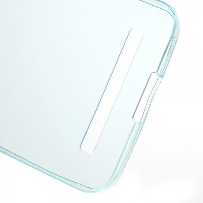 Handyhülle für Asus Zenfone Go - Case aus elastischem, sanftem Plastik - hellblau