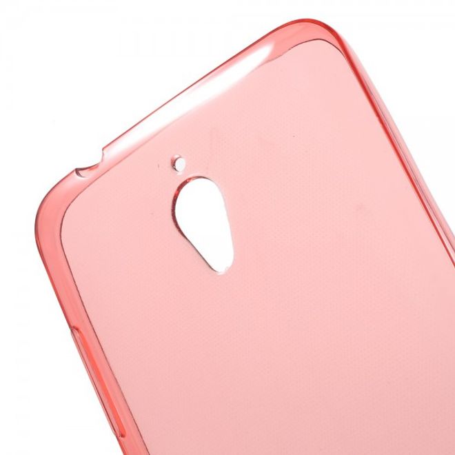 Handyhülle für Asus Zenfone Go - Case aus elastischem, sanftem Plastik - rot