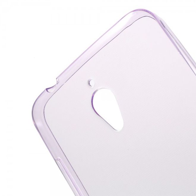 Handyhülle für Asus Zenfone Go - Case aus elastischem, sanftem Plastik - purpur