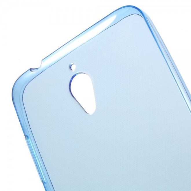 Handyhülle für Asus Zenfone Go - Case aus elastischem, sanftem Plastik - dunkelblau