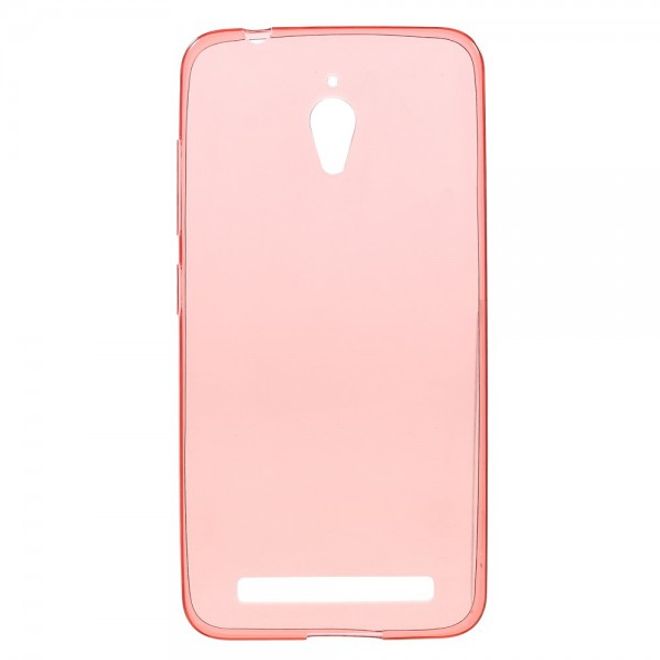 Handyhülle für Asus Zenfone Go - Case aus elastischem, sanftem Plastik - rot