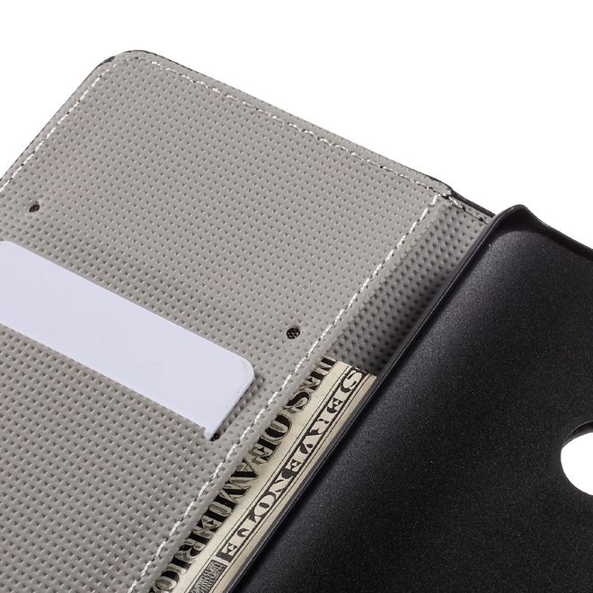 Handyhülle für Huawei Nova 5.0 - Case aus Leder - mit Standfunktion - UK Flagge im Retrolook